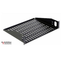 2U 14.75" Vented Economy Rack Shelf