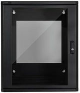 Strong SR-WMS-12U Wall Mount Rack System, 12U, Steel, Black