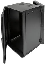 Strong SR-WMS-12U Wall Mount Rack System, 12U, Steel, Black