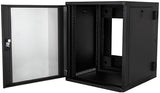 Strong SR-WMS-12U Wall Mount Rack System, 12U, Steel, Black