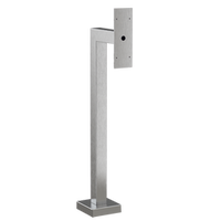 PEDESTAL PRO 33PE1-DOOR-04-304 45" Stainless Gooseneck Pedestal - DoorBird D21DKV