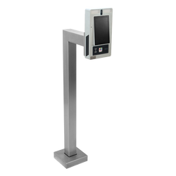 PEDESTAL PRO 33PED-BUT-002-CRS 44" Steel Pedestal - ButterflyMX 7" Surface Video Intercom