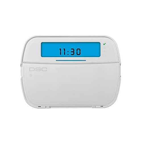 DSC HS2ICNRF9 Icon Hardwired Alarm Keypad with Built-in PowerG Transceiver and Prox Support, English Function Keys