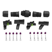 IQsight MIC-IP67-5PK Connector Kit, IP67, 5-Piece