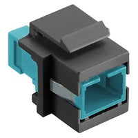 Hubbell SFFSCSAQBK Fiber Optic Cable Connector