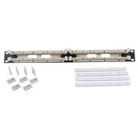Hubbell 110RM15NT 110 Rack Mount Kit, CAT5e, 100-Pair, 5-Pair Blocks