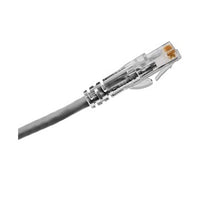 Hubbell HC6AGY40 Ascent CAT6A Slim Patch Cord, 40', Gray