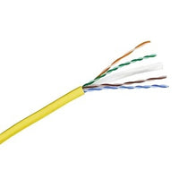 Hubbell HC6RPY NEXTSPEED CAT6 Plenum Cable, 1000' Reelex Box, Yellow