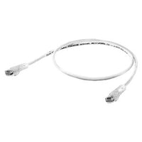 Hubbell HC6W10 NEXTSPEED CAT6 UTP Patch Cord, Slim, White