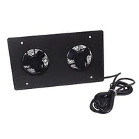 Hubbell HWKF120 Cabinet Accessory Fan Kit for QUADCAB, 114CFM, 120V AC, 60 Hz