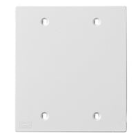 Hubbell KP24W Ceiling Mount Wall Mount Plate, White