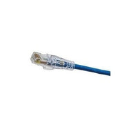 Hubbell HCL6AB05X24 NEXTSPEED Ascent CAT6A 28-8 Low Diameter Patch Cable, 5', 24-Pack, Blue