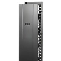 Hubbell VM618 MAX Series Vertical Cable Manager with Cable Basket, 6" Width, 18" Depth