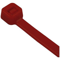ADI PRO WT850RP5 8" Wire Ties, Plenum, 500-Pack, Maroon
