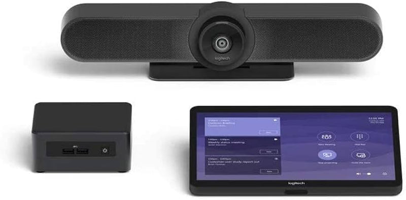 Logitech TAPMUPMSTASU Small Room With Tap + Meetup + Asus Nuc For Microsoft Team Rooms