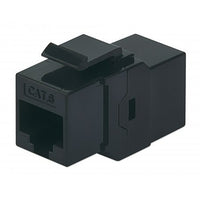 CAT6 Inline Coupler UTP Keystone Type, 8P8C Female to 8P8C Female, Black