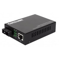 Gigabit Ethernet Media Converter, Multi-Mode, 10/100/1000Base-T to 1000Base-SX (SC)