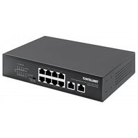 8-Port Gigabit Ethernet PoE+ Switch with RJ45 Gigabit Uplink Ports, IEEE 802.3at/af PoE+ / PoE Compliant, 120W, Self-Healing Network, Endspan, Desktop