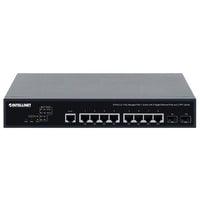 10-Port L2+ Fully Managed PoE++ Switch with (8) Gigabit Ethernet Ports and (2) SFP Uplinks