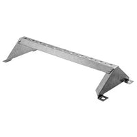 Hubbell HBTUSUPP4 Wallplate, Accessory, Underfloor Support, 4" High, Pregalvanized