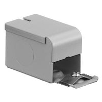 Hubbell HBL2010A2GY Raceway Entrance Fitting, 1', Gray