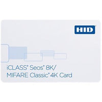 HID 5006PGGMNT iCLASS Seos 8K Composite Card, SIO Programmed, Glossy Front and Back, Sequential Matching Encoded/Printed