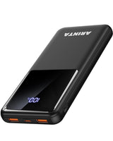 Bank Portable Charger 10000Mah Pd 22.5W Battery Pack, Led Display & Usb-C In/Out