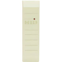 HID 5365EBP05 MiniProx Plus Proximity Reader with Wiegand Output and Pigtail, Beep off, LED Normally Red
