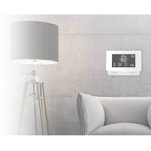 2N 01669-001 Indoor Touch 2.0 Intercom Multi-Functional Touch Communicator, White