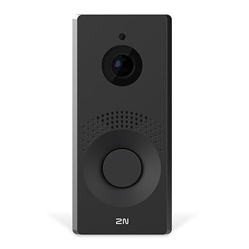 2N 02935-001 IP One Video Intercom with Full HD 156° Wide-Angle Camera, Black