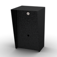 PEDESTAL PRO 610HOU-AWID-01-CRS 6X10 Steel Housing - AWID MM-6800 Card Reader