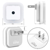 Night Light Lamp With Smart Sensor Dusk To Dawn Sensor, Daylight White, 0.5W Plu