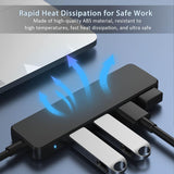 Hub, 4-Port USB Hub USB Splitter USB Expander for Laptop, Xbox, Flash