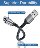 Data Blocker Adapter 3-Pack,Charge Only Type-A Cable,Data Blocking Defender,