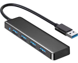 Hub, 4-Port USB Hub USB Splitter USB Expander for Laptop, Xbox, Flash