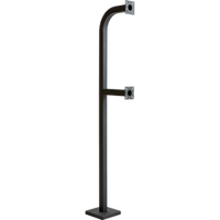 PEDESTAL PRO 64-9C-D 64" Dual Height Gooseneck Pedestal - Dual Channel