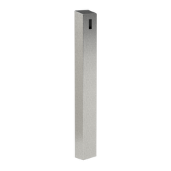 PEDESTAL PRO 64TOW-PPRO-03-304 47" Stainless Tower fits Single Gang Mullion (Narrow) Cutout