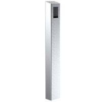 PEDESTAL 64TOW-ZENI-02-304 47" Stainless Tower fits Zenitel EAPIR-8, EBMDR-8, ECPIR-3P, ECPIR-P