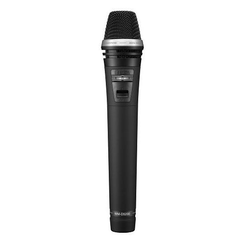 TOA WM-D5200-H1D00 Digital Wireless Handheld Microphone, 160 Channels, H01: 576 to 606 MHz