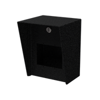 PEDESTAL PRO 68HOU-PPRO-02-CRS 6X8 Steel Housing - Double Gang Cutout