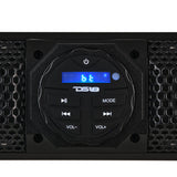 37" Marine Amplified Soundbar with Bluetooth USB & RGB Lighting 10 Speakers 1200 Watts