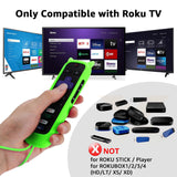 Of 2) Replacement Remote Control For Roku Tv With Soft Protective Silicone Cover