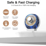 Charger Foldable Magnetic Charging Dock, Wireless Fast Watch Charger