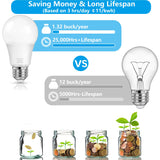 Led Light Bulbs, 100 Watt Equivalent Led Bulbs, Daylight White 5000K, 1500Lm, E2