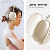 In 1 Case Cover For Airpods Max, Clear Tpu Ear Cup Protectors & Silicone Earpad