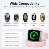 For Apple Watch Charger Magnetic Fast Charging Dock,Portable Wireless Charging S