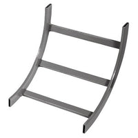 Hubbell HLI1290G NEXTFRAME Ladder Rack, Inside Radius, 12", Gray