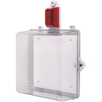 STI 7535 Protective Enclosure with Siren/Strobe Alarm and Thumb Lock