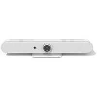 Logitech Rally Bar Mini 4K All-In-One Video Bar for Small to Medium Rooms, White