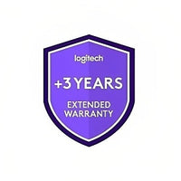 Logitech 994-000176 Extended Warranty for Medium Room Bundle with Rally Bar and Tap IP, 3-Year